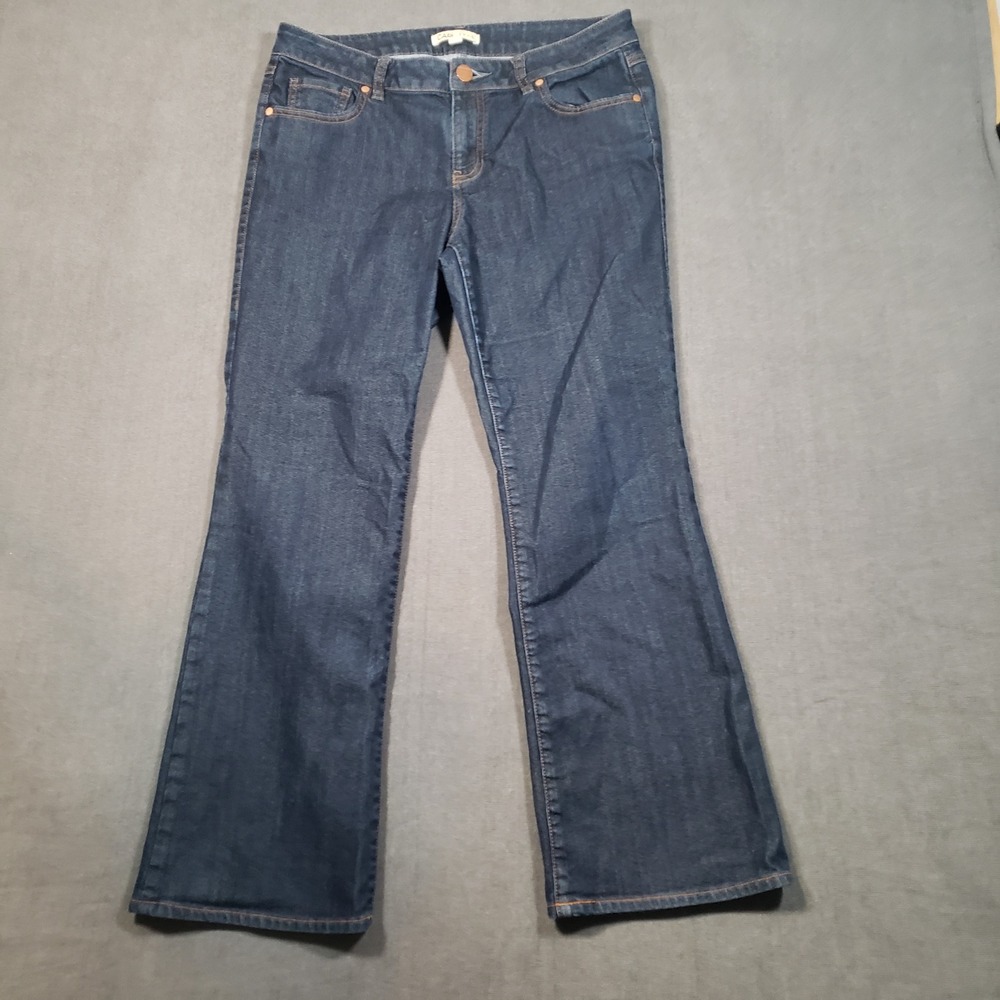 Cabi Jeans Bootcut Womens Size 10 Dark Wash Denim Style 203R
